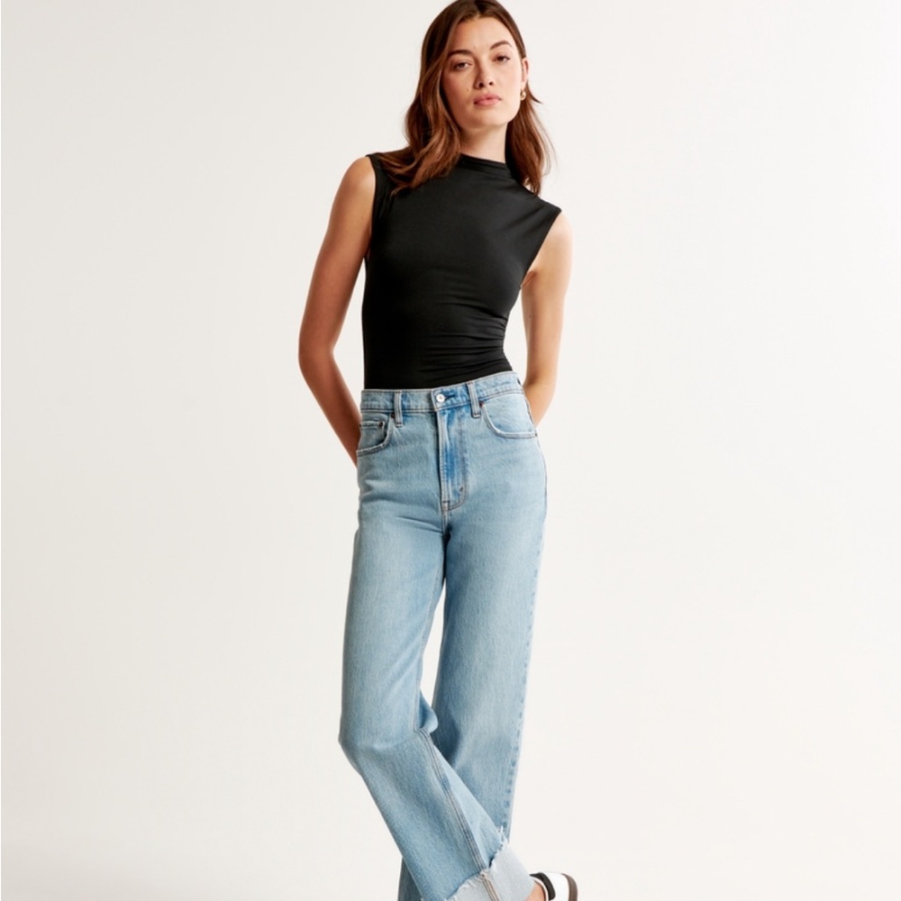 Cotton-Modal Ruched Shell Bodysuit